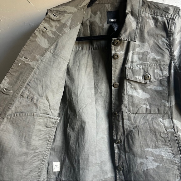 Vuori Women’s Ripstop Jacket Oregano Camo Size S Hiking and Outdoor Jacket - Picture 4 of 12